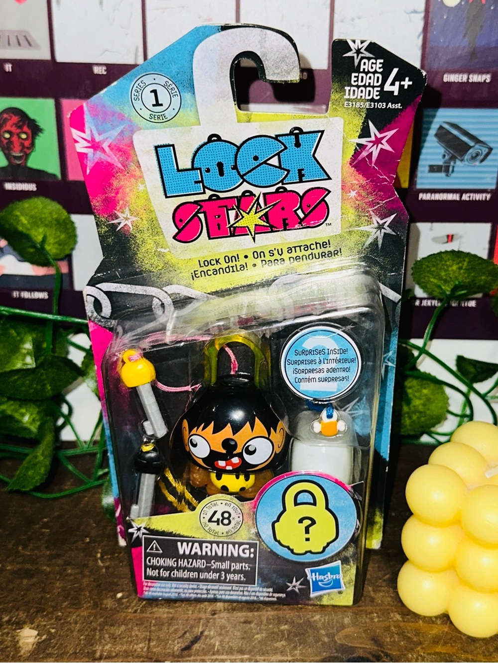 Hasbro Lock Stars Series 1 Caveman Lock Figure Unopened
